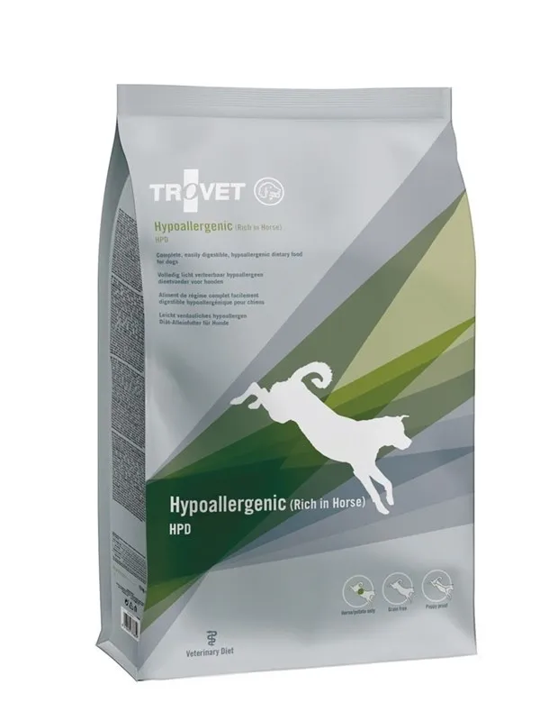 TROVET Hypoallergenic HPD Horse - dry dog food - 3kg