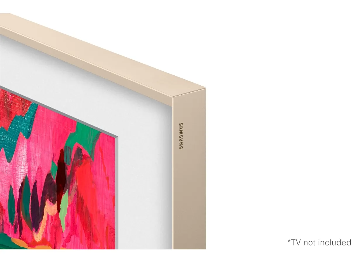Samsung 75" ramme til The Frame og The Frame Pro (2021-2025, Sand Gold)