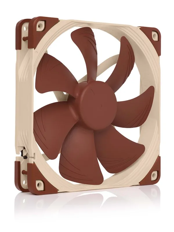 Noctua NF-A14 5V PWM - Kabinettvifte - 140mm - Brun - 25 dBA
