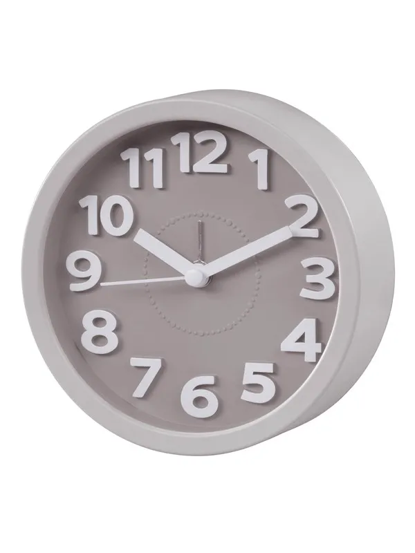 Hama "Retro" Alarm Clock round taupe