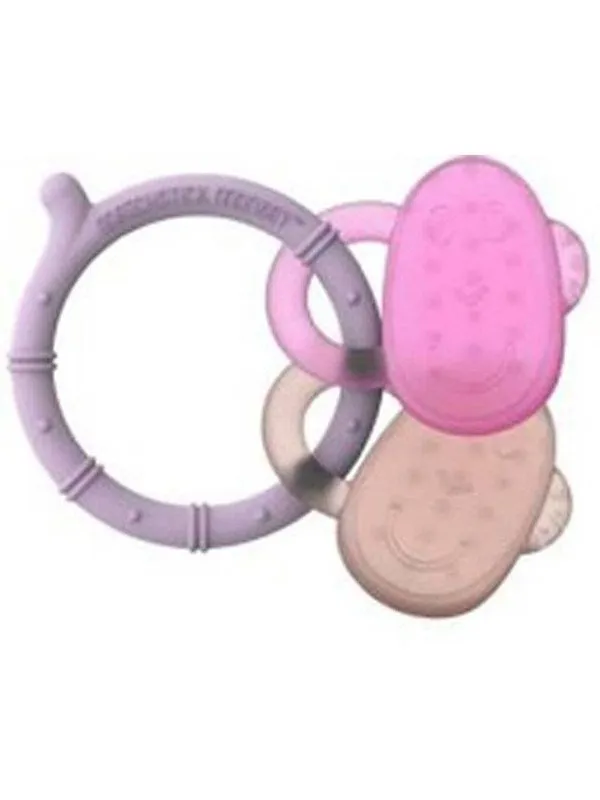 Matchstick Monkey s Ice Cooling Teether Dusty Pink