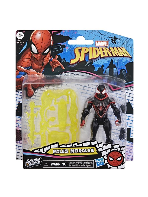 Marvel Spider-Man 4.5in Figure ActionVerse Miles Morales