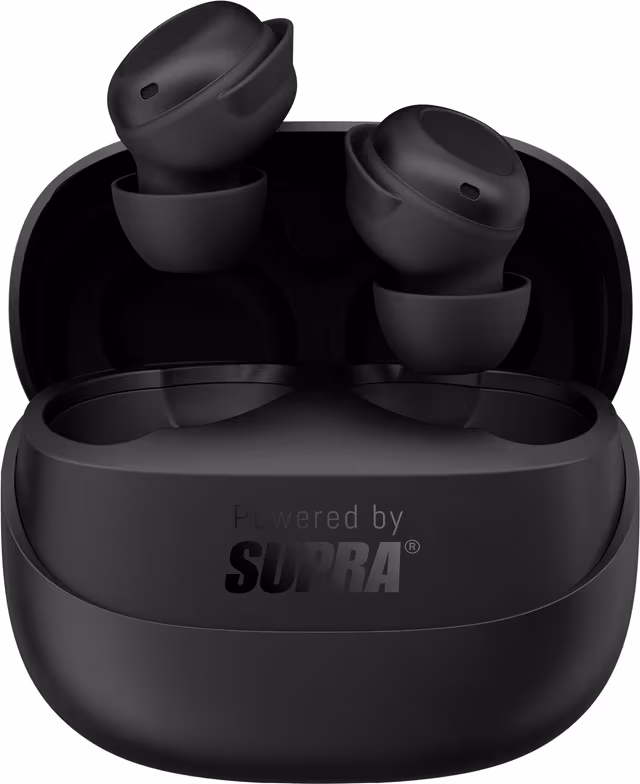 SUPRA ZERO-TX2 Mini helt trådløse in-ear hodetelefoner (sort)