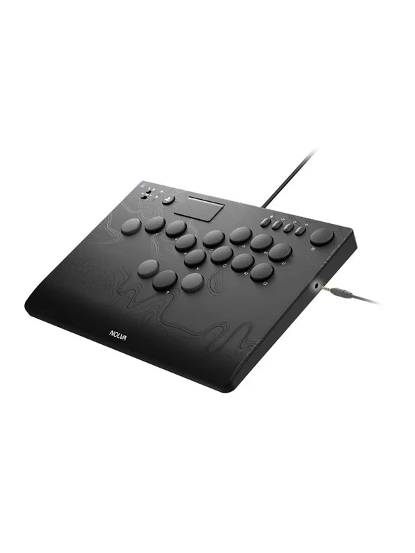 HORI NOLVA Mechanical All-Button Arcade Controller for PC & PS5 - Wired Controller - PC