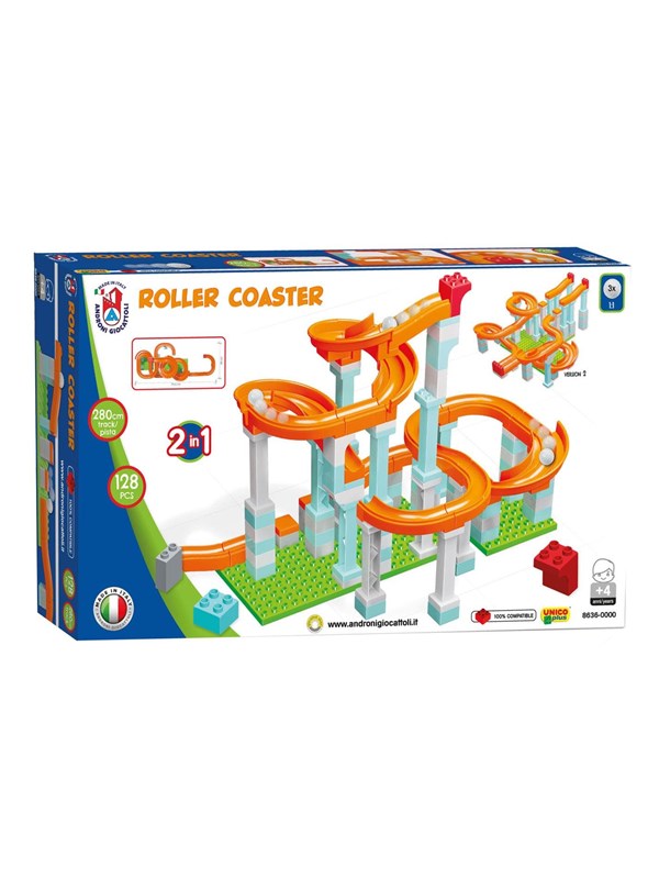 Androni - Marble Track Roller Coaster Set 128pcs.