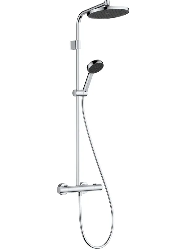 Hansgrohe activera s showerpipe 240 1jet ecosmart mit ecostat fine