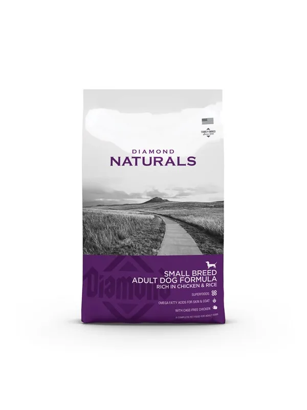 Diamond naturals Small Breed Adult Dog Chicken & Rice 2kg