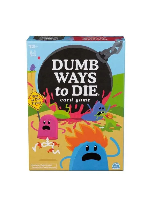 Spin Master Dumb Ways to Die Kortspill