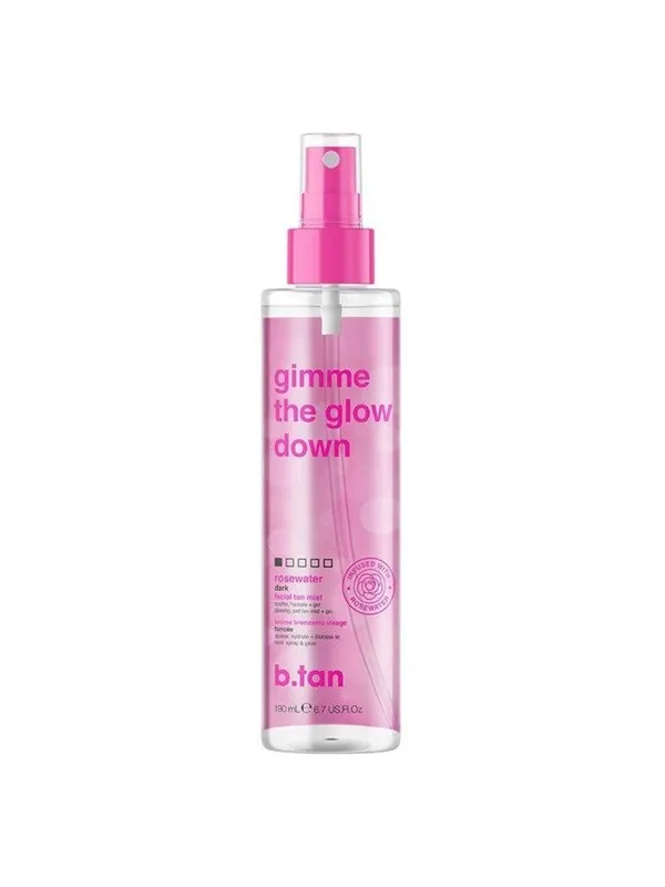 B.tan Gimme The Glow Down Facial Tan Mist 190 ml