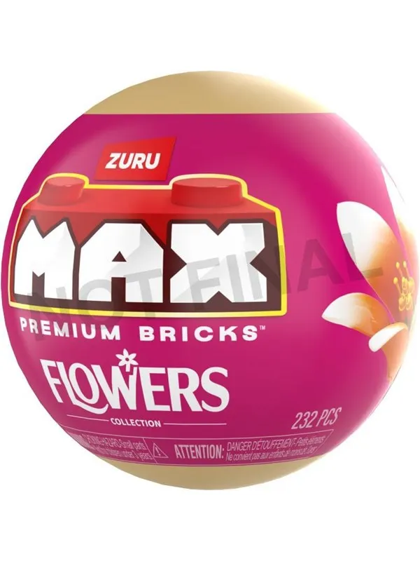 Max Premium Flowers - Building Playset in Surprise Ball