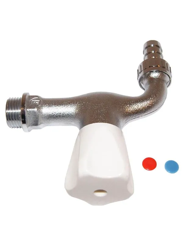 Megatherm Drain cock 1/2 round handle