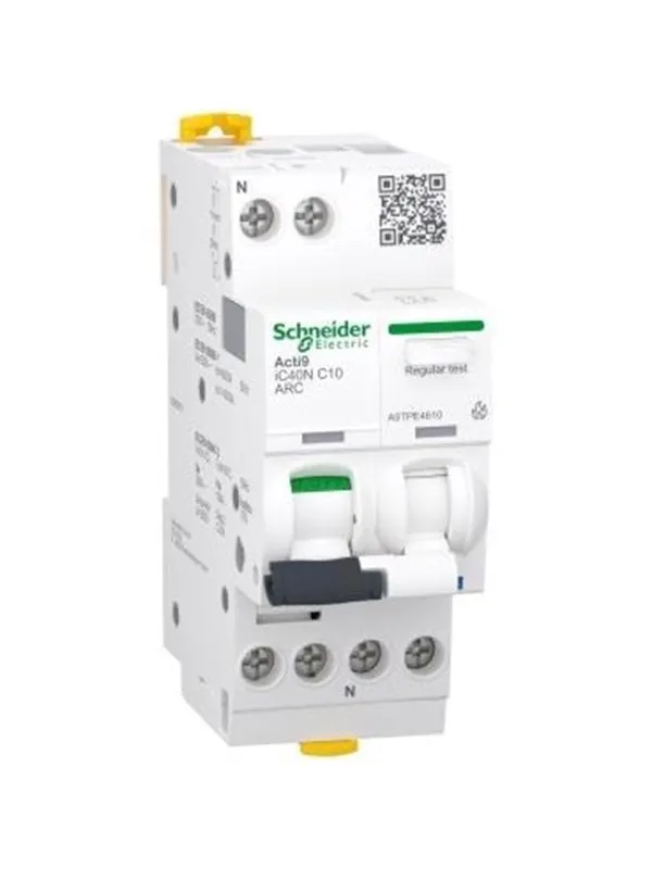 Schneider Electric Spark detector/arc monitor MCB+AFD 1PN C10A 6kA iC40N ARC