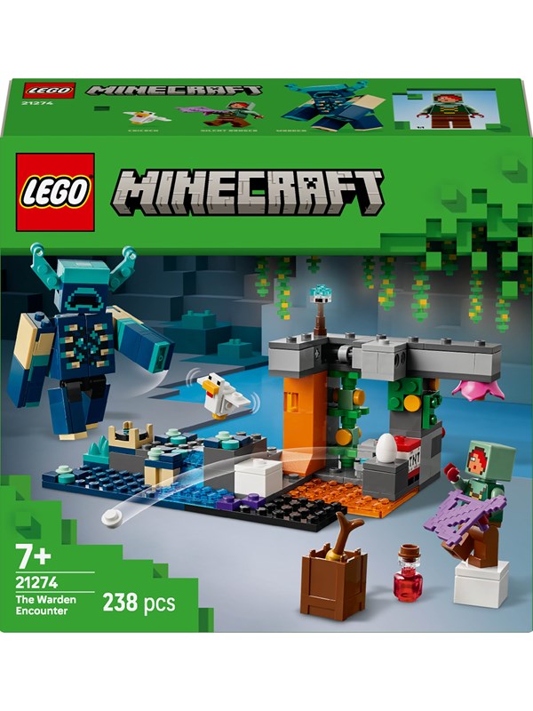 LEGO Minecraft 21274 Møtet med skogvokteren