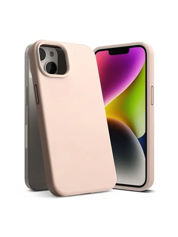 Ringke  APPLE iPhone 14 Plus 6.7" SILICONE PINK SAND
