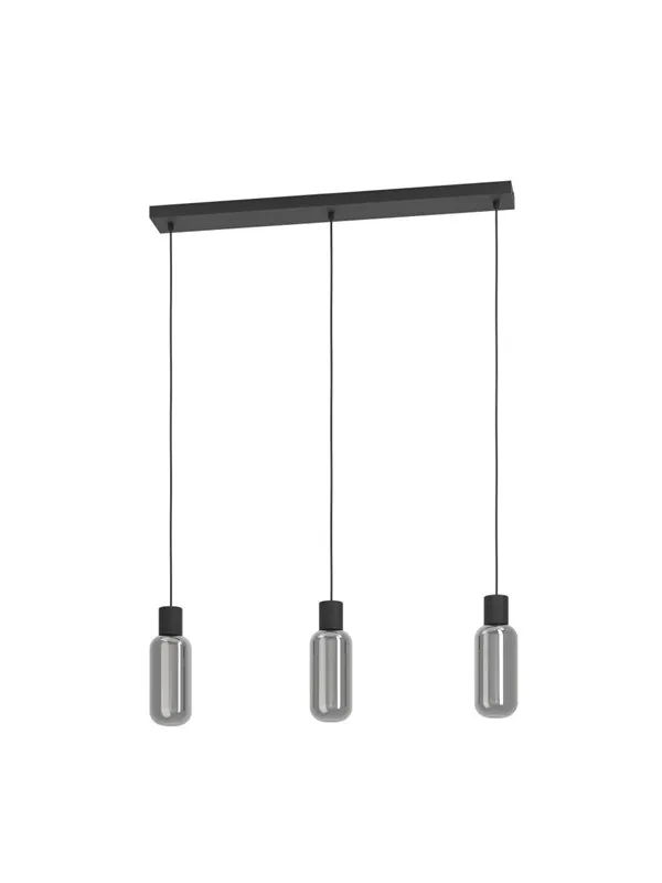 EGLO MAIONE long table pendant black/grey
