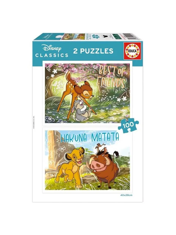 Educa 2X100 Disney Classic