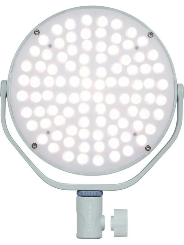 Nanlite Miro 30c LED Full-color Round Panel Light  (Mint Blue)