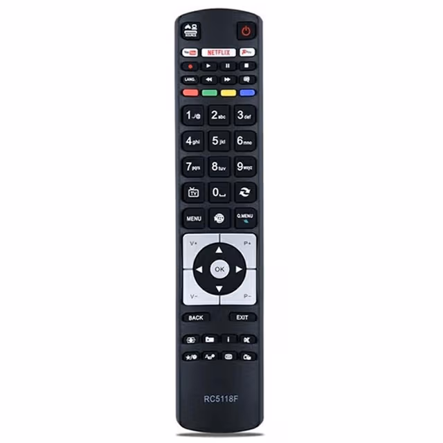 Erstatning av fjernkontroll for RC5118F For Hitachi TV
