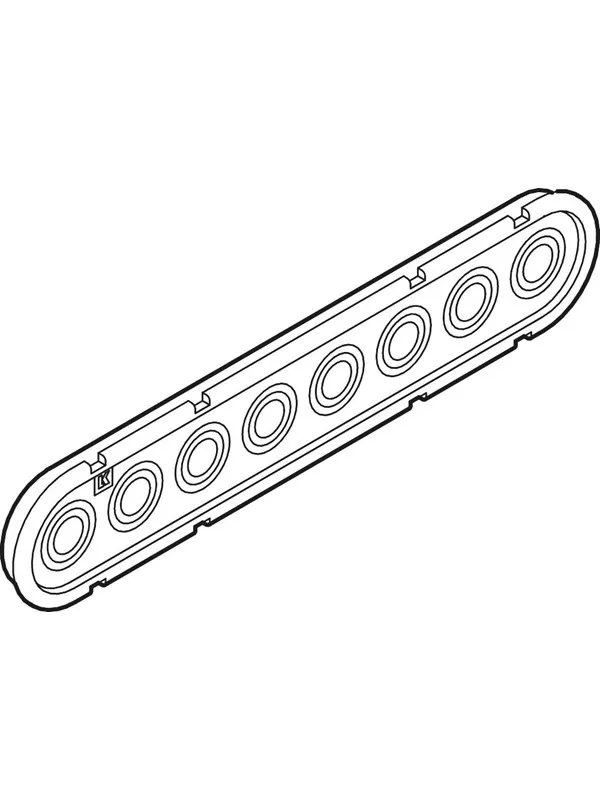 LK Gasket 2 for ug 150 boards - middle