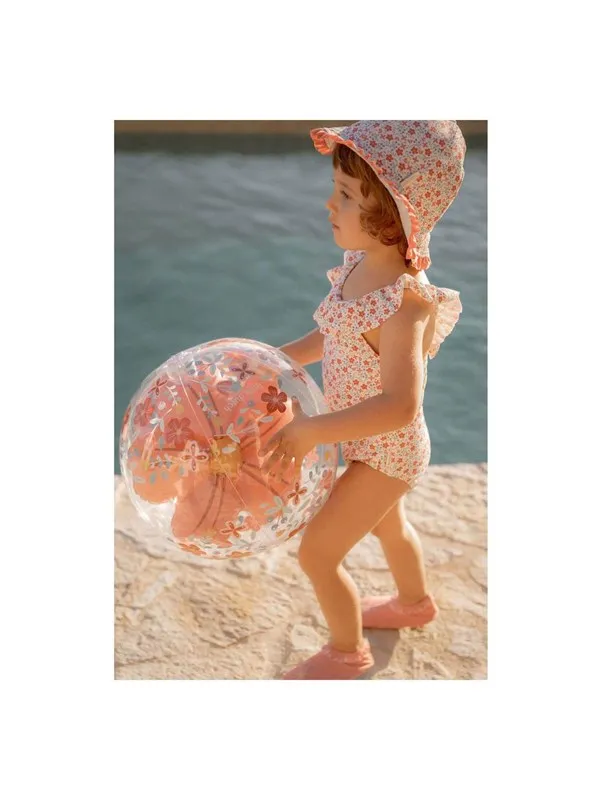 Little Dutch Pink Flowers Beach Ball 3D Figure 35cm