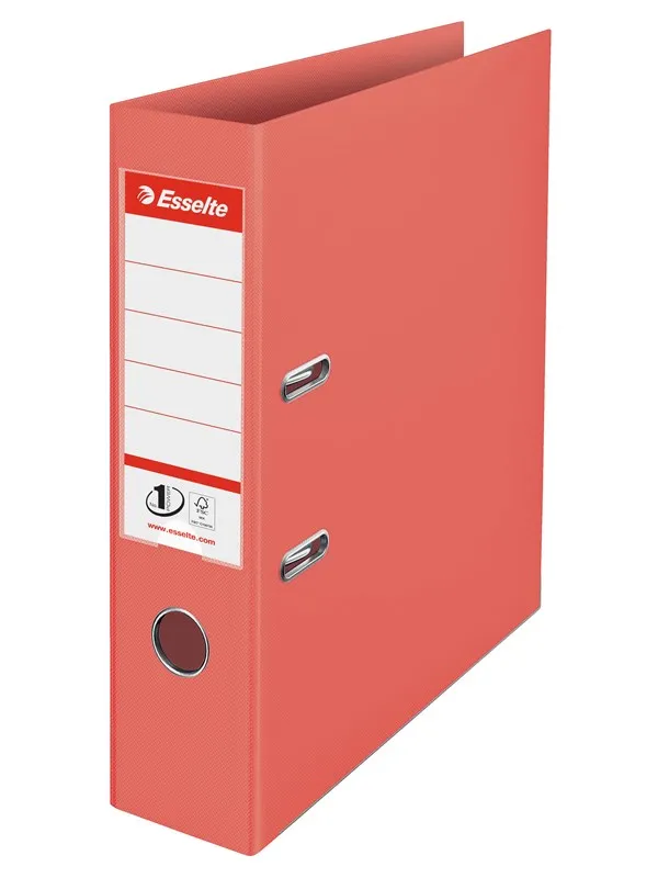 Esselte  No.1 Colour'Breeze Lever Arch File PP Coral