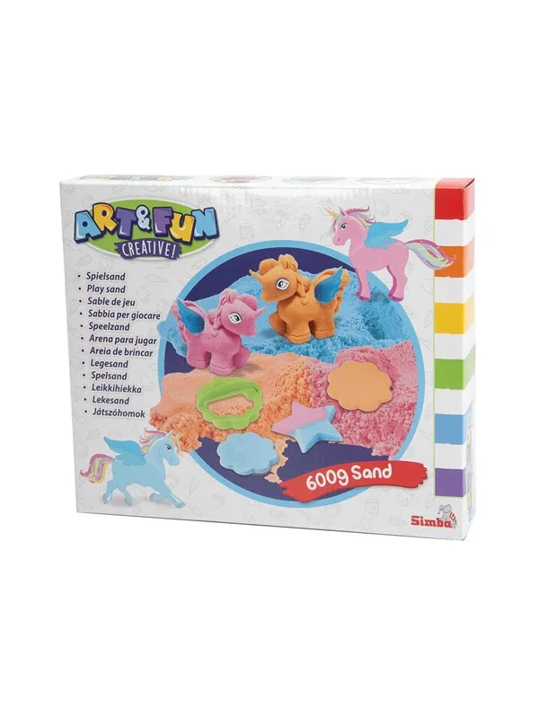 Simba Art & Fun Lekesand Sett Enhjørning