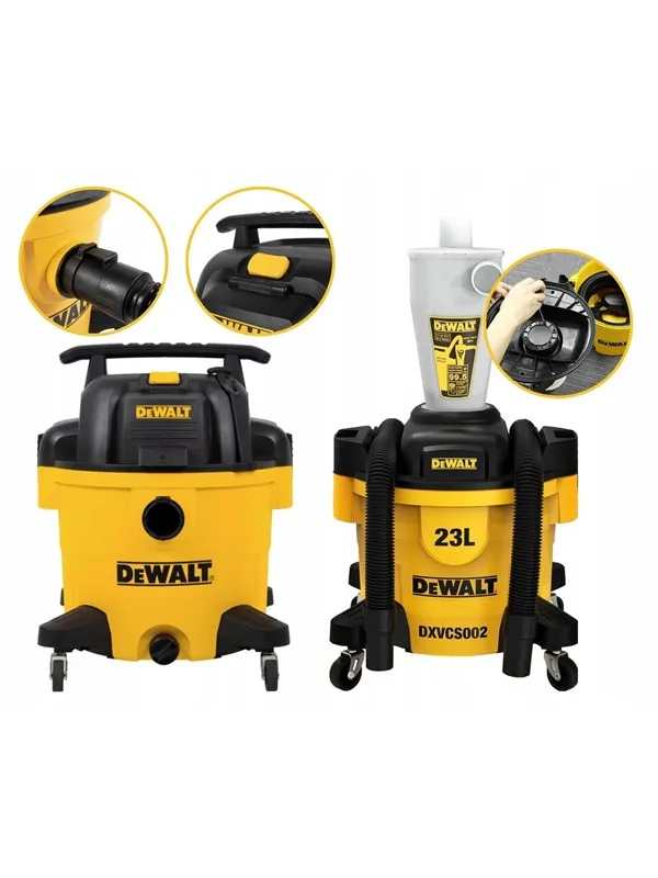 Dewalt DXVCS002 Cyclone Dust Collector - 23 L