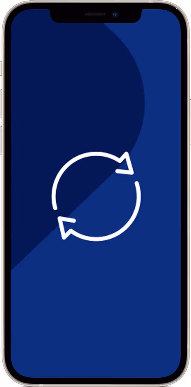 Brukt iPhone 12 - 5G smarttelefon 128 GB (hvit)