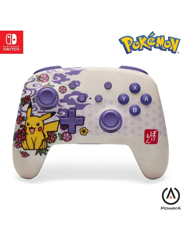 PowerA Enhanced Wireless Controller for Nintendo Switch - Pokémon Blossom