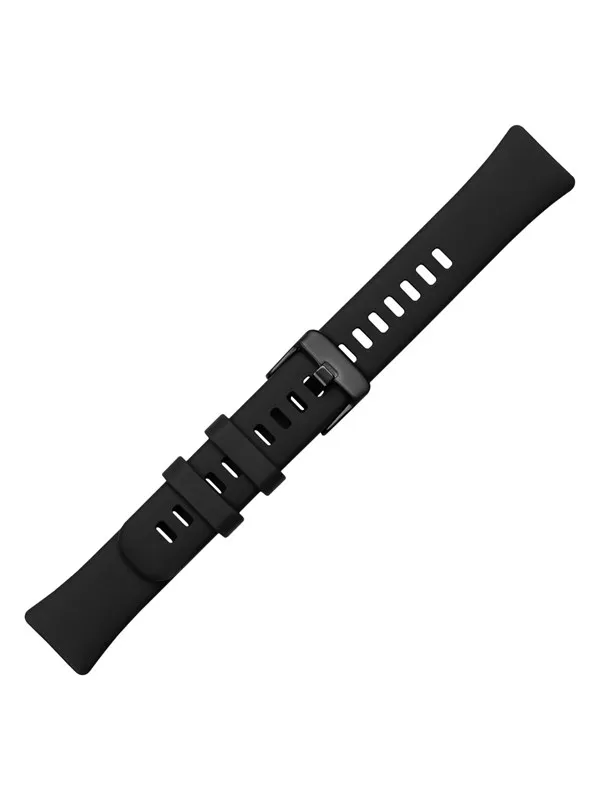 FIXED Silicone Strap for Huawei Band 8 Black