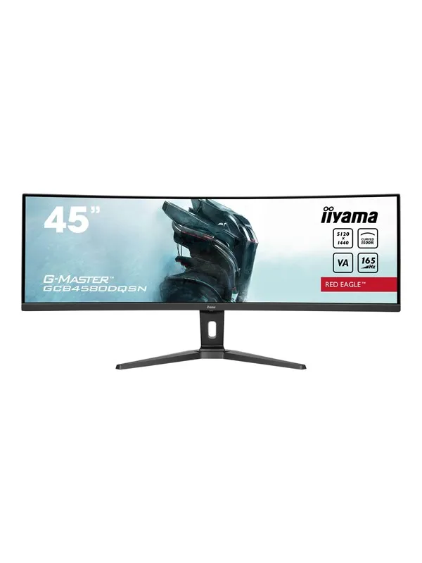 45" iiyama G-MASTER Red Eagle GCB4580DQSN-B1 - 5120x1440 - 165Hz - VA - 90W USB-C - KVM switch
