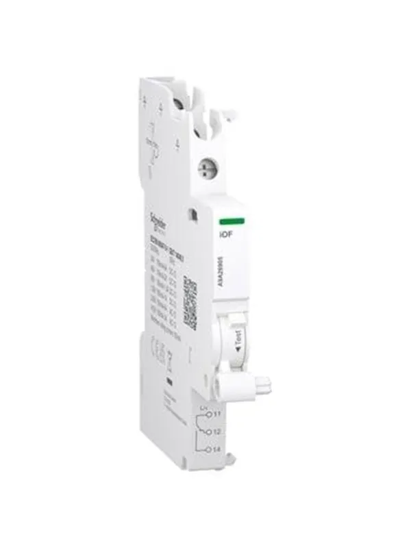Schneider Electric Acti9 Signal contact iOF 1OC 100mA to 6A for iC60 Double terminal screw terminal top 24...415V AC &