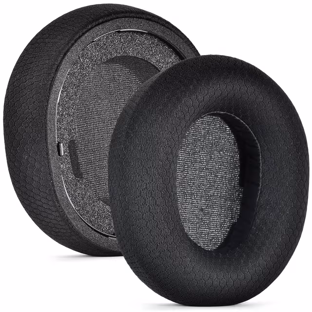 2 stk øreputer - Kompatibel med SteelSeries Arctis Nova Pro Wireless Svart fotballnett