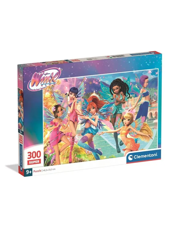 Clementoni Puzzle Super Winx 300 pieces Gulv