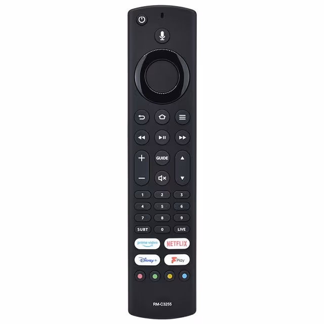 Fjernkontroll utskiftning for RM-C3255 for JVC TV stemmeaktivert