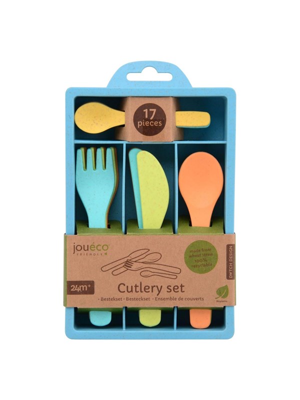 Joueco Bio Cutlery Set 17 pieces.