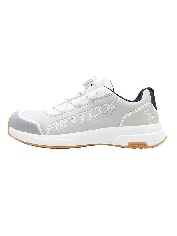 AIRTOX vernesko, Clean white, PRO smart lacing, Styrosoft såle 3.2 - Str. 46