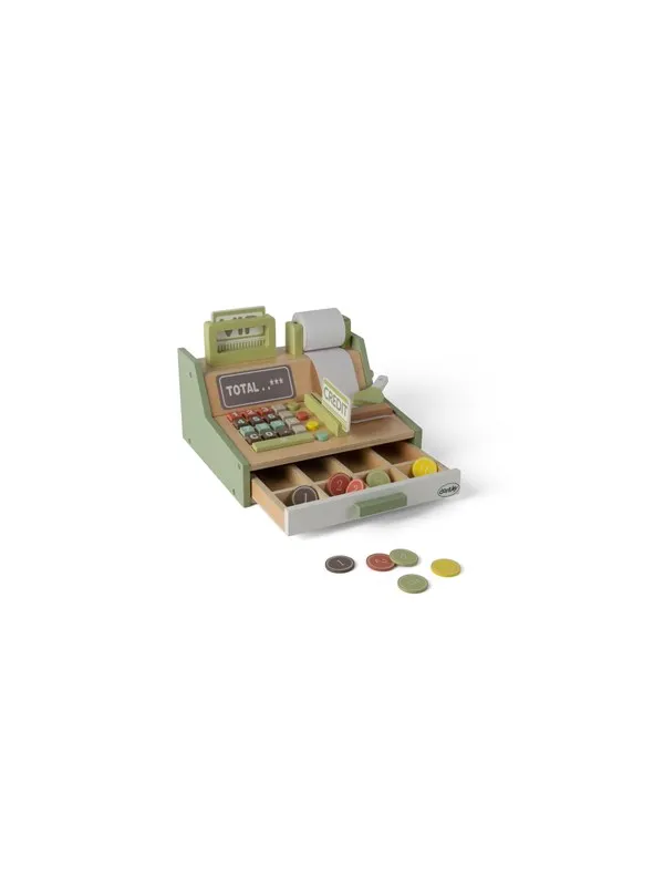 Dantoy Playful Wood Cash Register Set