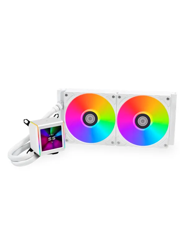 Lian Li Galahad II LCD 280 - White - CPU Vannkjøling - Max 27 dBA