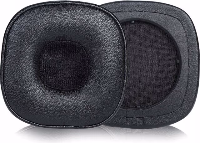 Øreputer for Marshall Major IV/Major 4 Erstatningsputer for hodetelefoner svart 1 par Sort