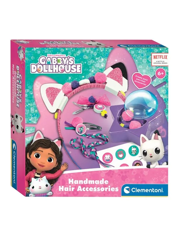Clementoni Gabby's Dollhouse Hair Accessories Set