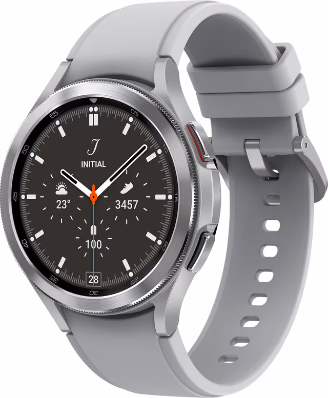 Samsung Galaxy Watch4 Classic 46mm LTE (sølv)