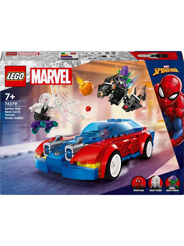 LEGO Super Heroes Marvel 76279 Spider-Mans racerbil og Venom Green Goblin