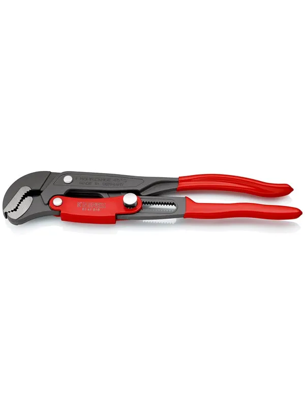 KNIPEX Rørtenger S-kjeft, med hurtigjustering