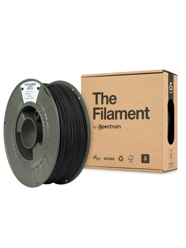 Spectrum The Filament / PETG CF/ Black / â 1.75 mm / 1 kg