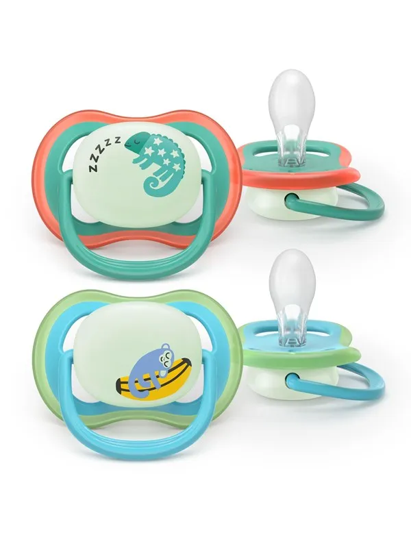Philips Avent Ultra Air Nighttime SCF376 - pacifier set - 2 pcs