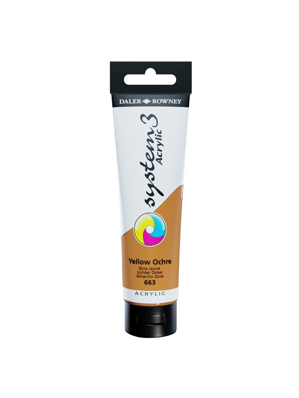 Daler-Rowney System3 150 ml Yellow Ochre