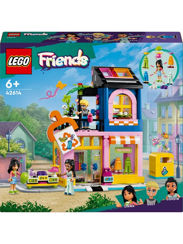 LEGO Friends 42614 Butikk med vintage-klær