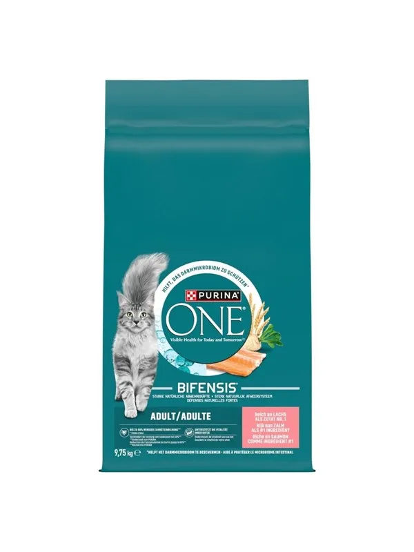 PURINA NESTLE One Adult Salmon - dry cat food - 9.75kg