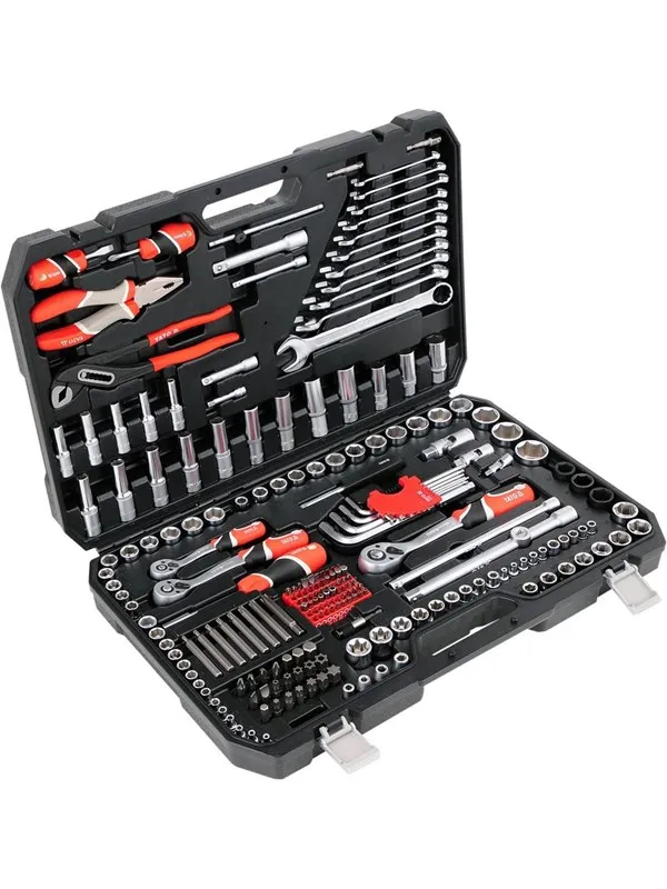 Yato YT-38941 TOOL SET 1/4" 3/8" 1/2" KPL 225 PCS
